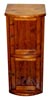 Mobiletto multiuso doppia antina  arte povera in  legno massello cm. 25 x 30 x h 70   COD. 005